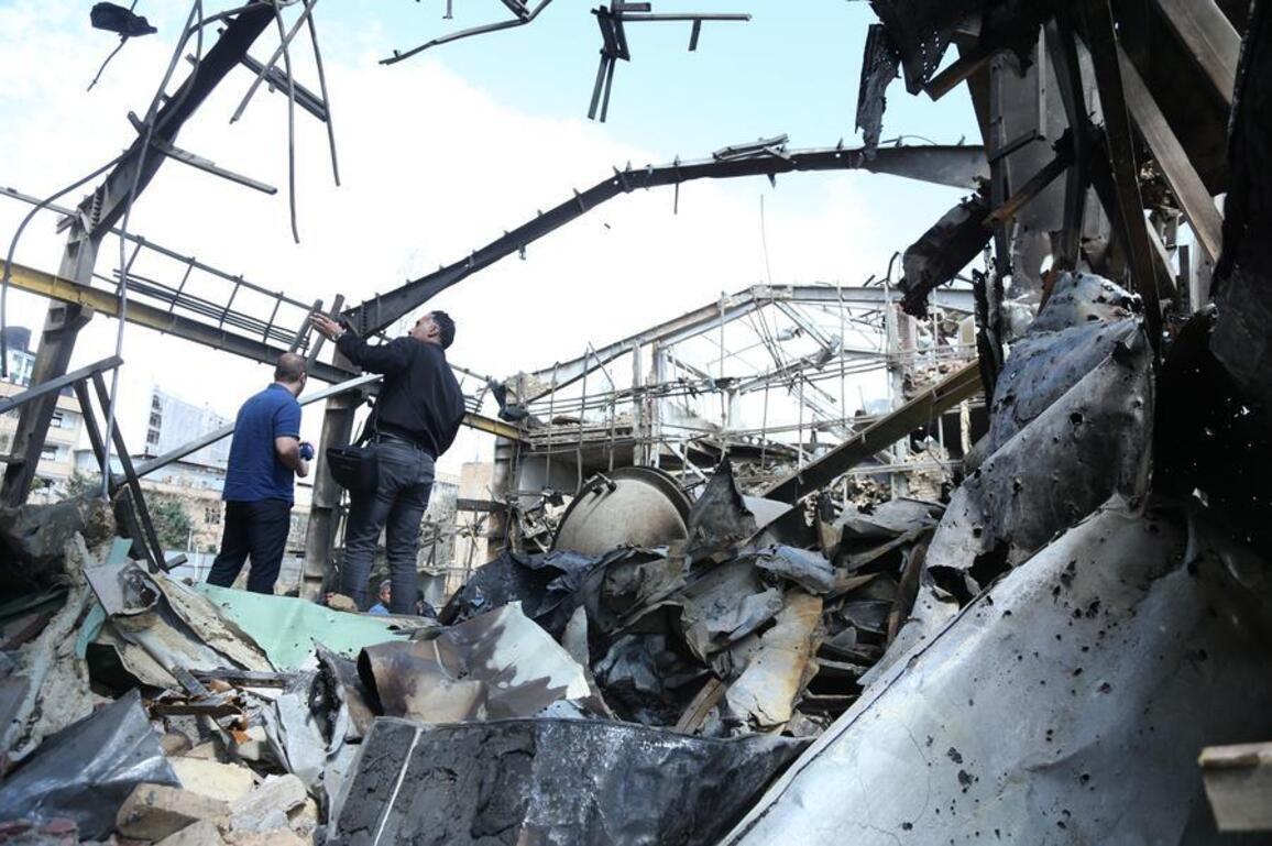 Mideast in Pictures: Iranian university hit in U.S.-Israeli airstrike