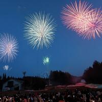 Asia Album: Fireworks show at Mt. Fuji in Japan