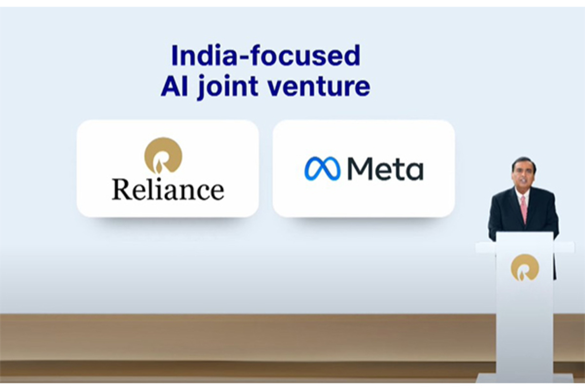 Reliance, Meta announce joint venture to build enterprise AI solutions