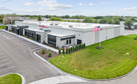 Baldwin Supply's headquarters in Plymouth, Minnesota, US