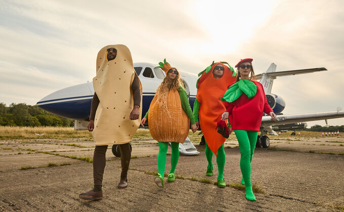 Vegetables are travelling further than the average Brit this summer