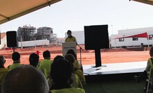 Rio Tinto's Simon Trott at the opening of Western Range in June 2025.