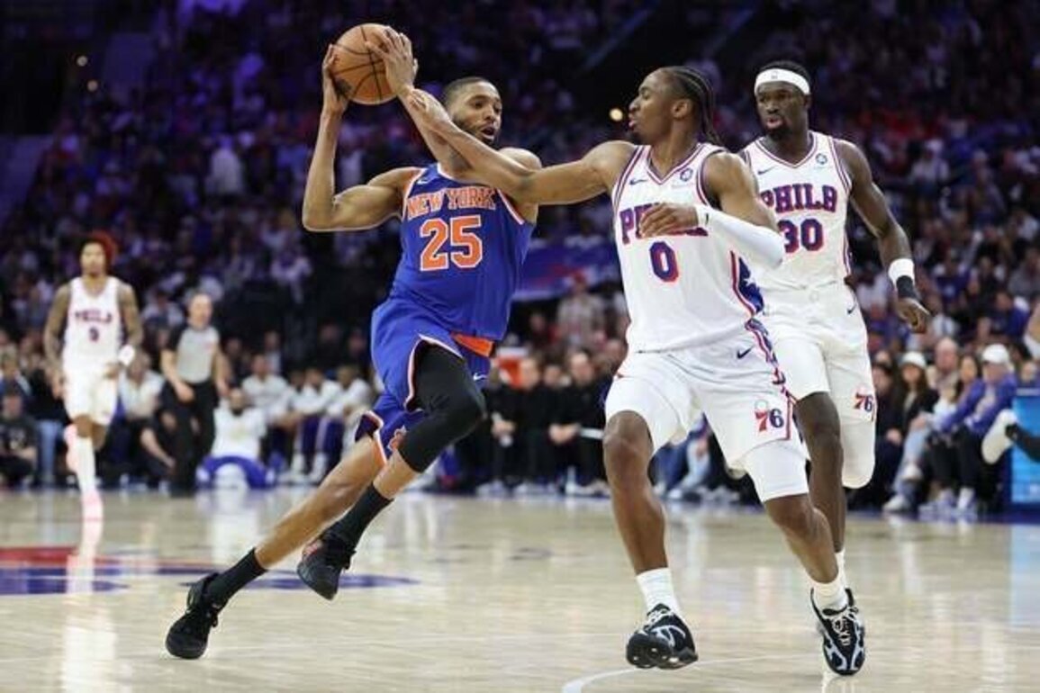 Jalen Brunson puts up 33 as Knicks move to verge of sweeping Sixers