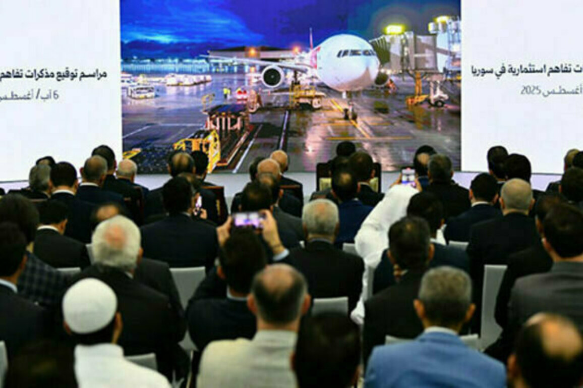 Damascus Airport project for 31 million passengers annually