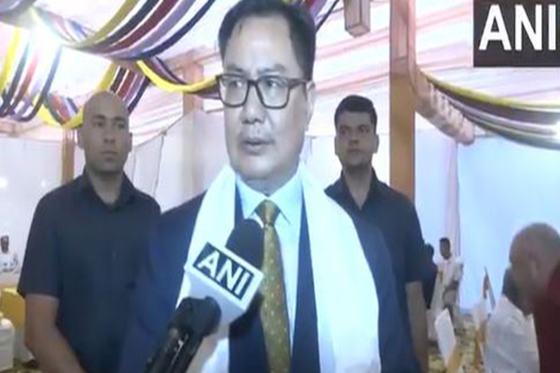 "All his devotees desire to see him healthy": Kiren Rijiju attends Dalai Lama's birthday eve celebrations in Dharamshala