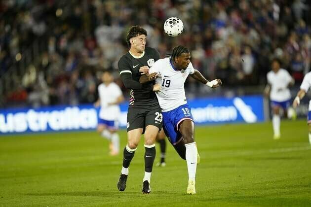 Haji Wright nets pair as USMNT edges Australia 2-1