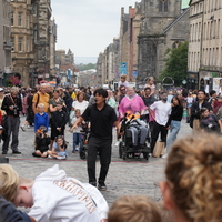 BRITAIN-EDINBURGH-EDINBURGH FESTIVAL FRINGE-STREET