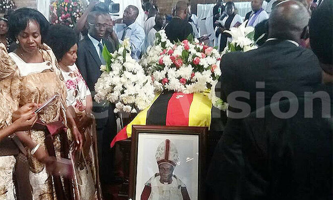 Glowing tributes paid to Nkoyoyo in Mukono funeral Glowing tributes paid to Nkoyoyo in Mukono funeral