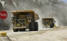 An Austin Engineering body fitted to a haul truck in Chiquicamata mine in Chile.