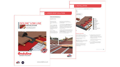 Onduline launches installation guide for its new LOW LINE under roof system