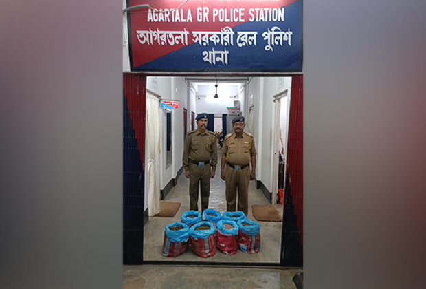 Tripura: Seven gunny bags of marijuana worth Rs 3.15 Lakh seized at Agartala Railway Station