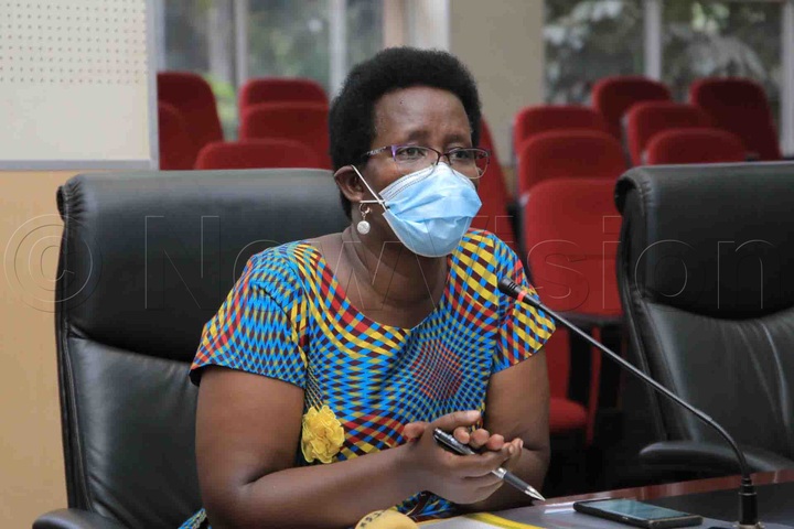 Health PS Diana Atwine hailed Japan for the good gesture. Photos by Juliet Lukwago