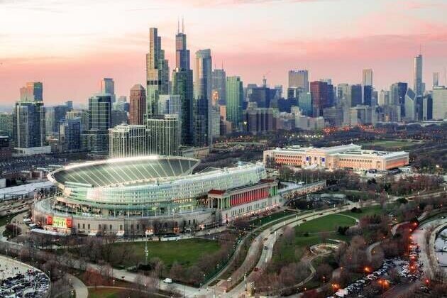 Indiana, Illinois plans for Bears' stadium both gain additional traction