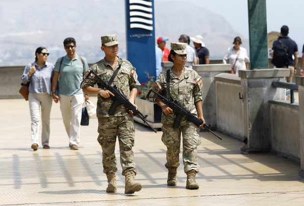 PERU-LIMA-STATE OF EMERGENCY