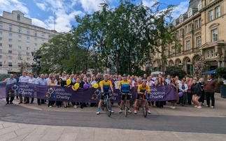 Good News Corner: Pensions chief cycles length of England for children's charities