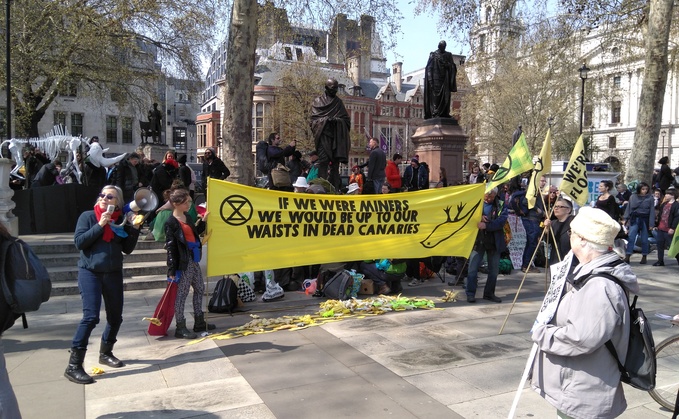 Extinction Rebellion protests in 2019