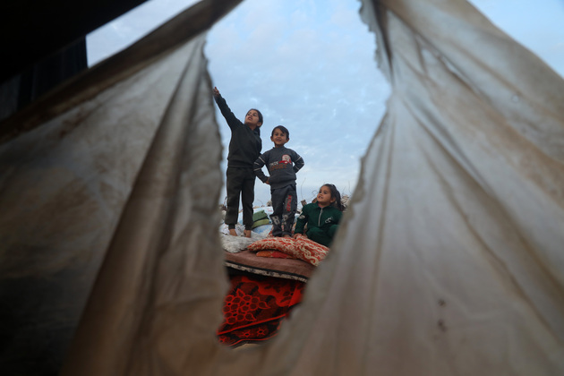 MIDEAST-GAZA-BEIT LAHIA-HALOUB'S FAMILY-DAILY LIFE