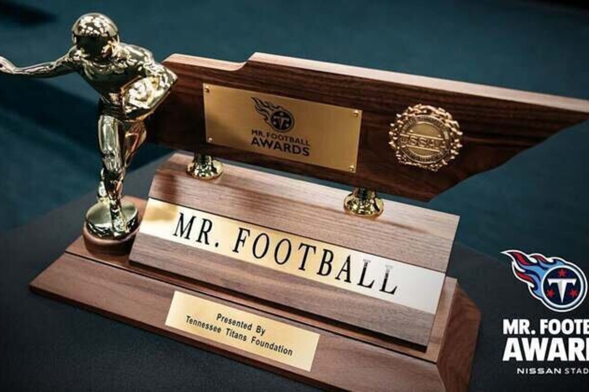 2025 Tennessee Titans Mr. Football Awards Finalists Announced