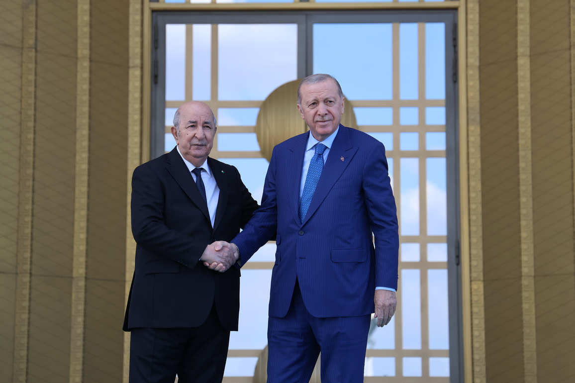 TRKIYE-ANKARA-ALGERIA-PRESIDENT-VISIT