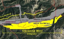 Group Ten Metals has started a second phase of exploration at its now consolidated Stillwater West project in Montana, USA