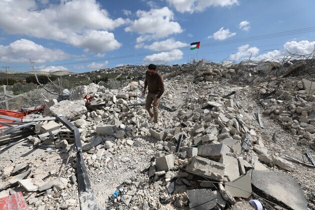 MIDEAST-WEST BANK-JENIN-DEMOLITION