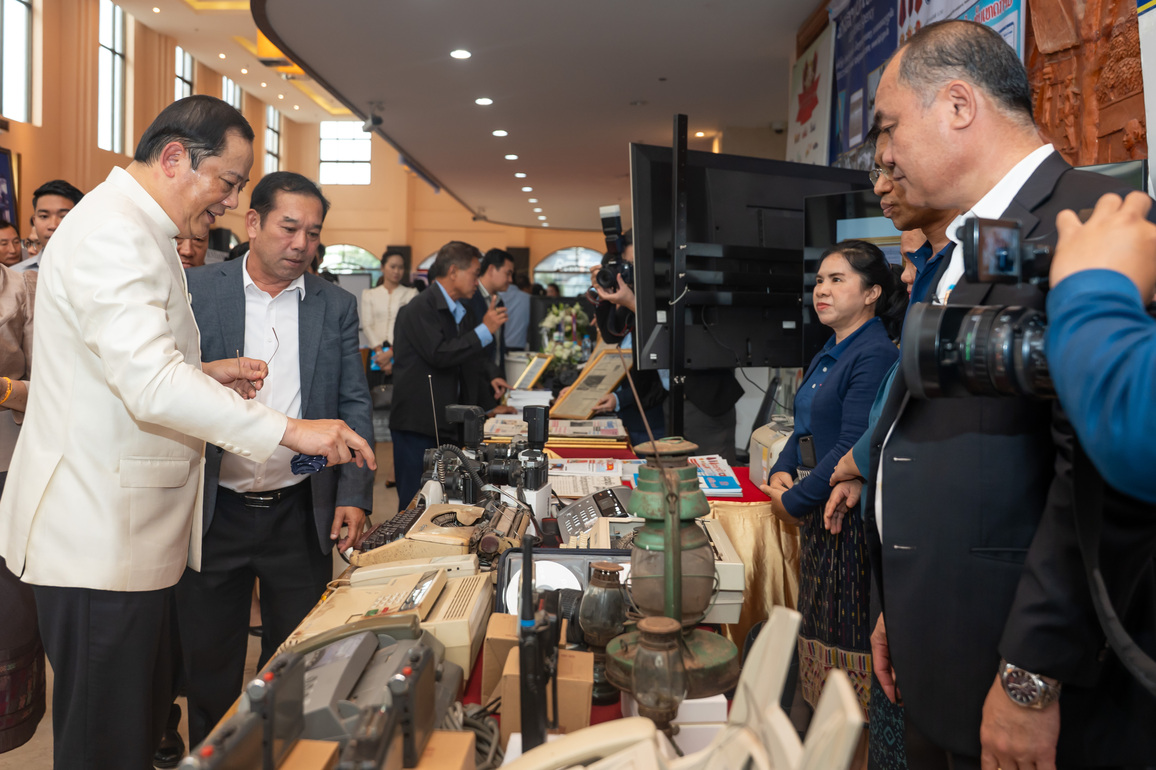 LAOS-VIENTIANE-MASS MEDIA AND PUBLISHING DAY-PRIME MINISTER