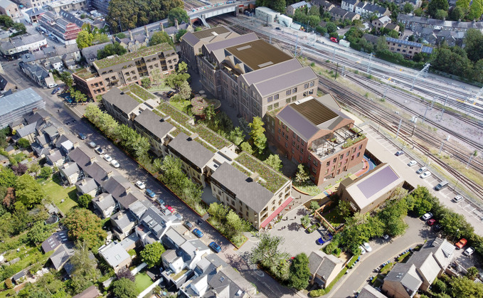 The proposed Mill Yard development in Cambridge (Source: Railpen)