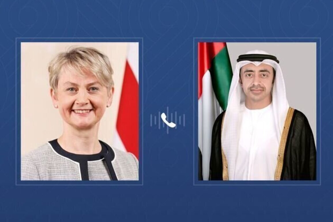 Abdullah bin Zayed, UK Foreign Secretary discuss relations