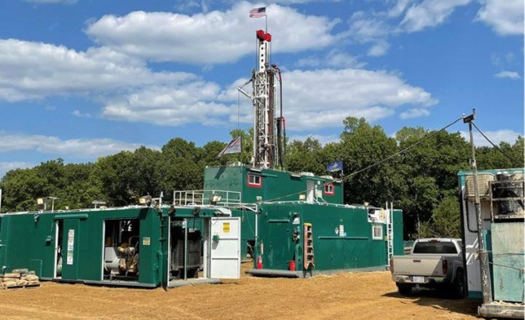 HyTerra has spudded its first hydrogen well in Kansas.