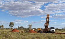  Diamond drilling underway at the Lake Mackay joint venture