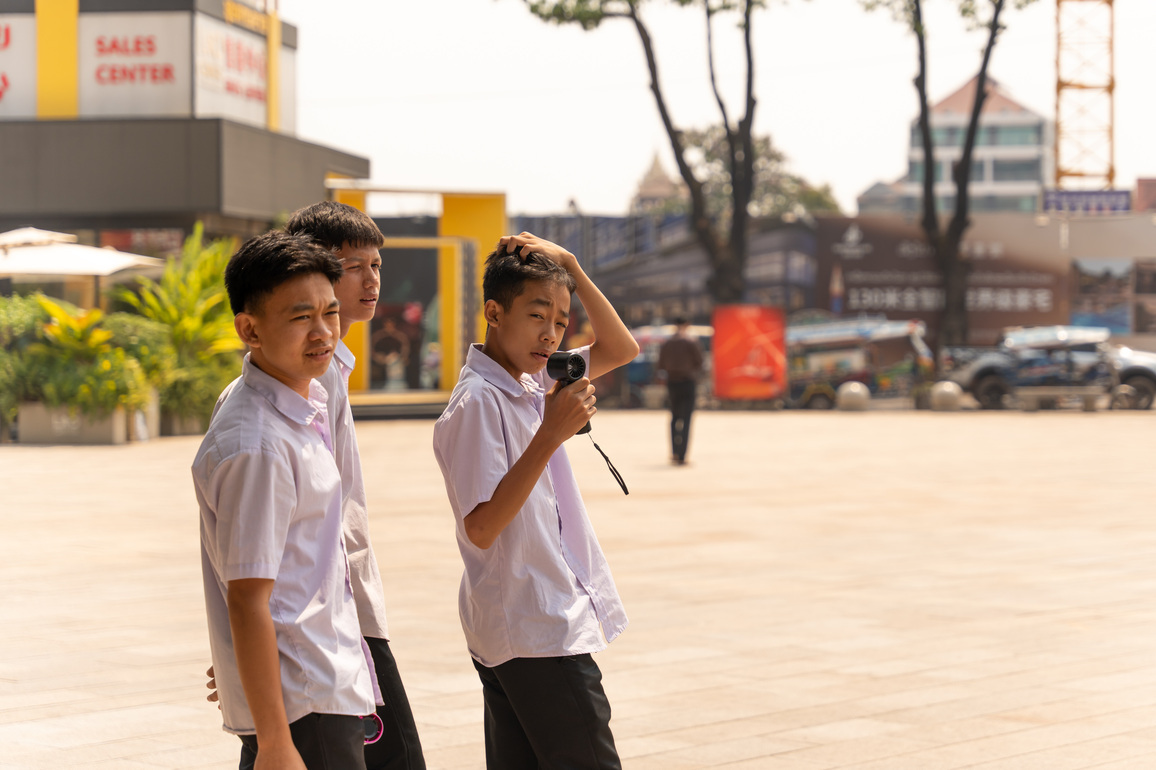 LAOS-VIENTIANE-HIGH TEMPERATURE