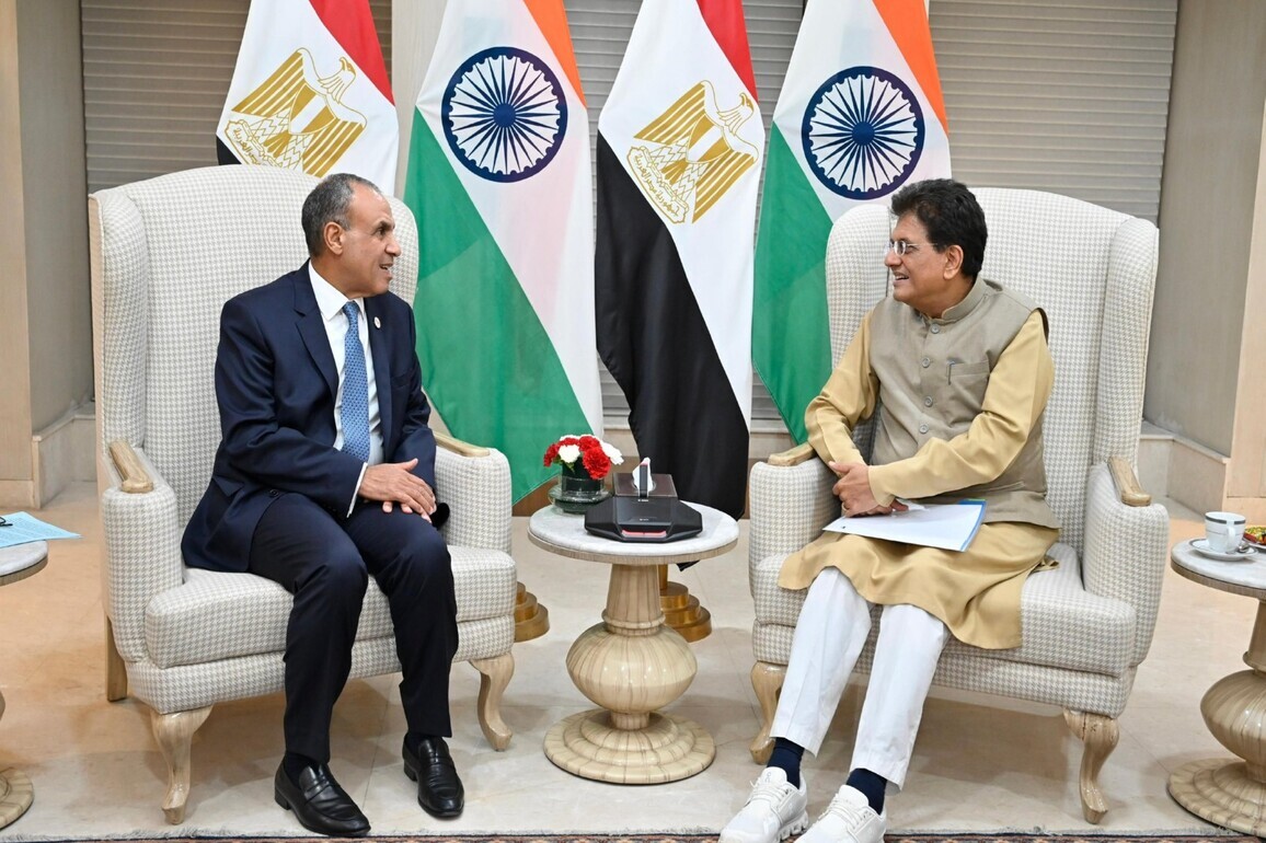 Piyush Goyal meets Egyptian Foreign Affairs Minister to explore avenues in AI, pharmaceuticals
