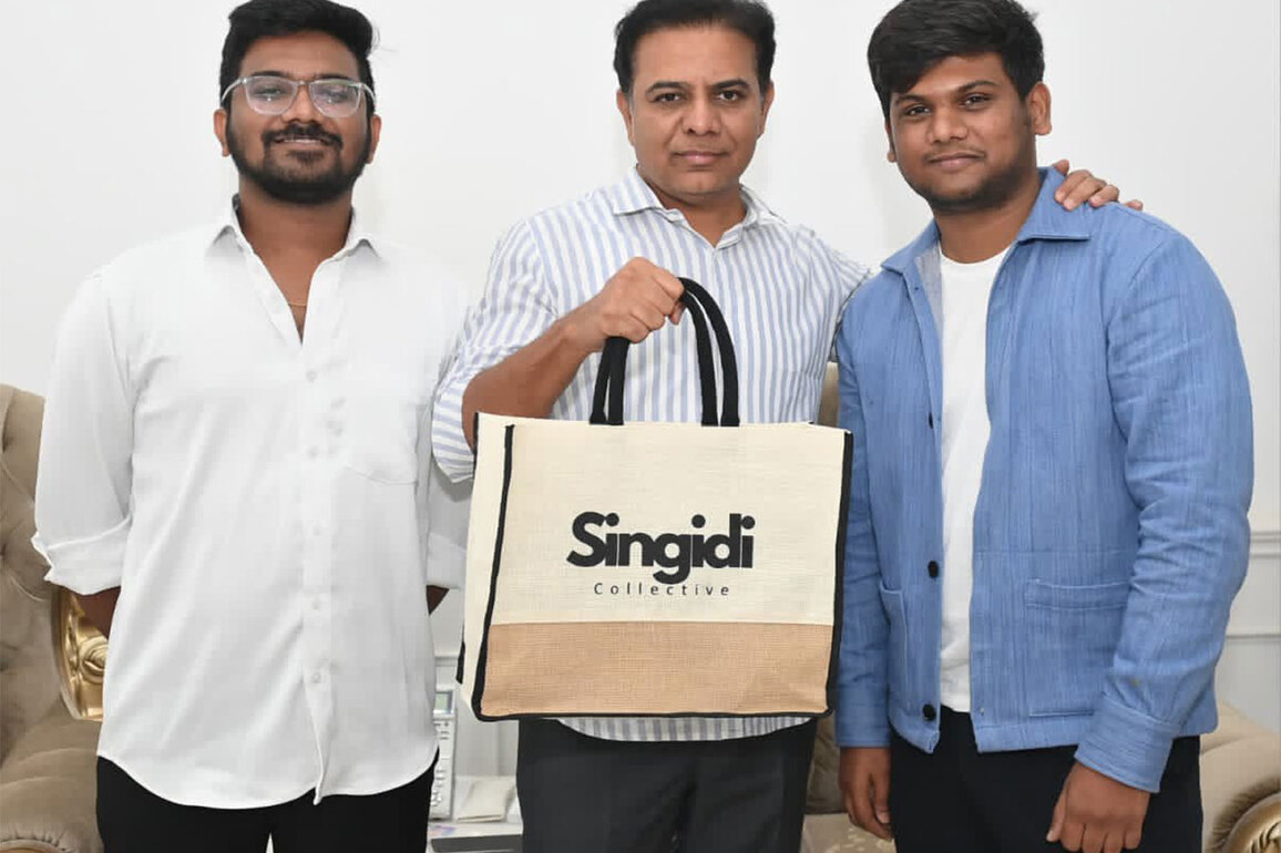 BRS leader KTR launches Singidi collective: New paradigm in sustainable fashion and cultural preservation