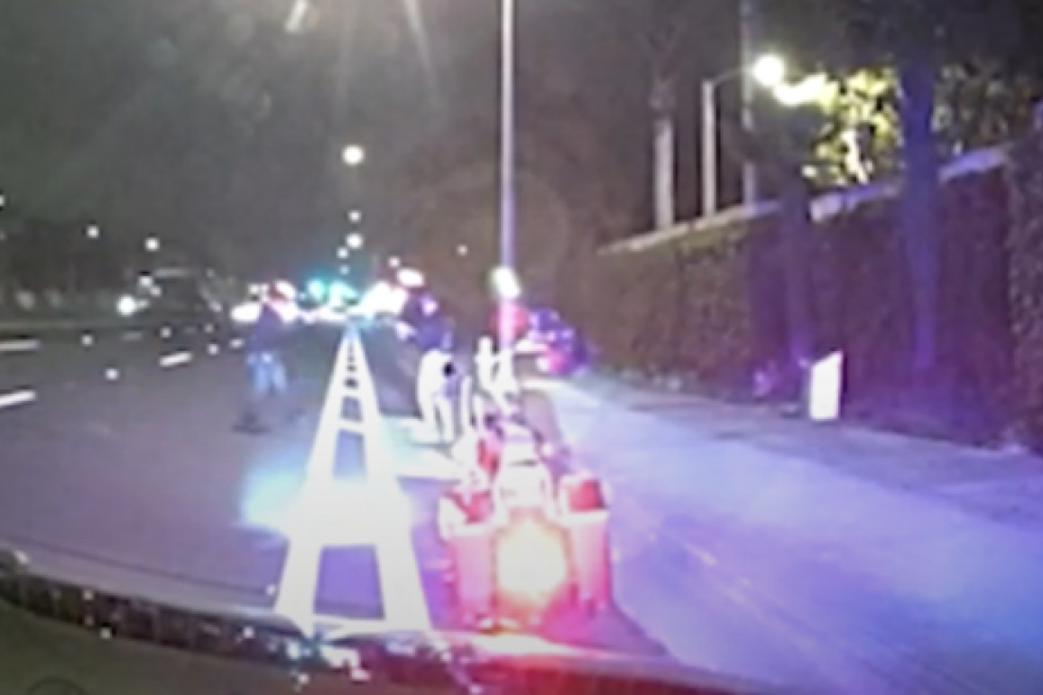 BWC- Driver grabs Calif. officer's TASER during traffic stop before fatal OIS