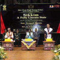 Union Minister Jyotiraditya Scindia congratulates Sikkim on being declared fully literate under ULLAS