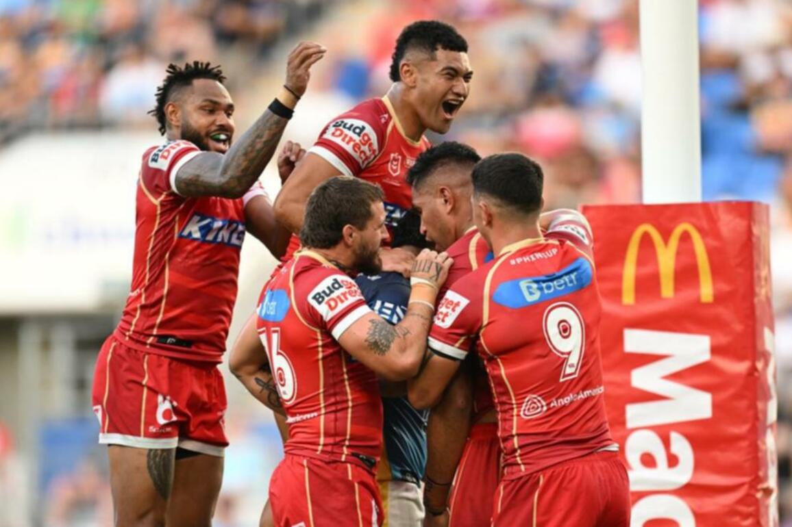 Dolphins secure first Woolf win against woeful Titans