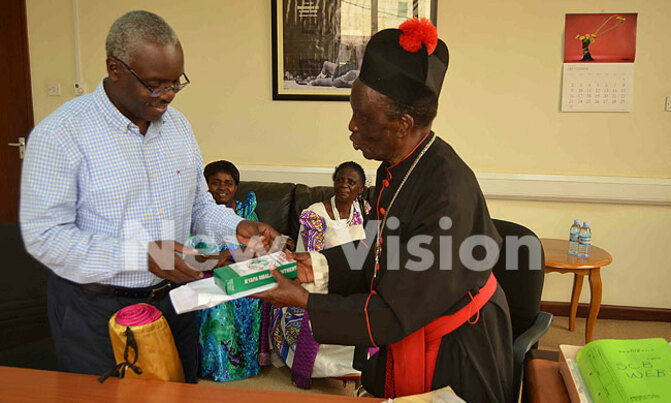 Canon Ddungu hails Vision Group's professionalism Canon Ddungu hails Vision Group's professionalism