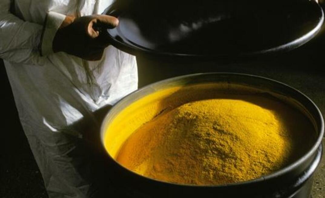 Yellowcake produzido pela INB/Divulgação