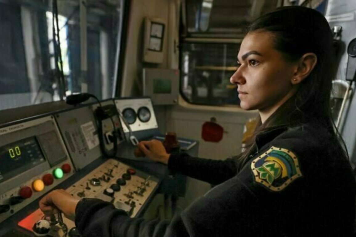 Their Men Are At War, Now Ukrainian Women Are Driving Subway Trains 