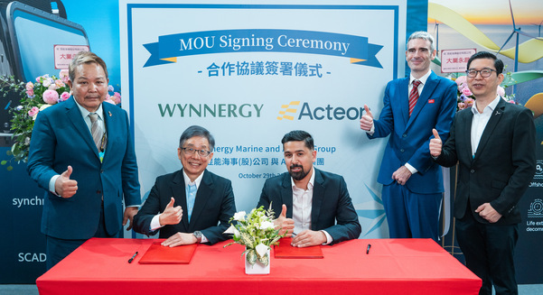 Acteon and Wynnergy Marine have signed a strategic Memorandum of Understanding (MoU) to jointly deliver renewable energy projects across the Taiwanese region