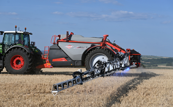 Kuhn new Karan range has been launched to compete with the largest trailed sprayers on the market.