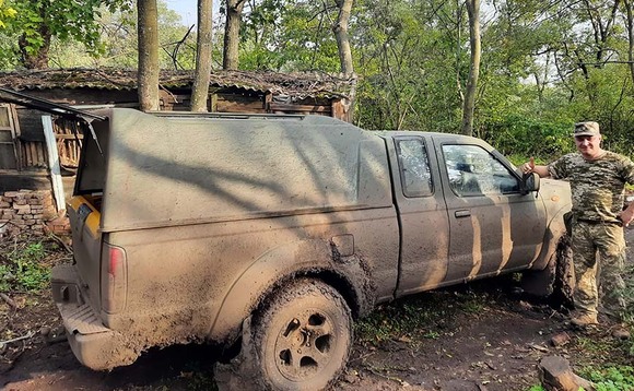 Farmers send vehicles to aid Ukraine war effort