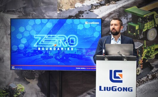 LiuGong UK sales director Harry Mellor