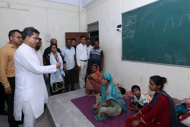 Tripura CM Manik Saha visits flood-affected areas in Agartala