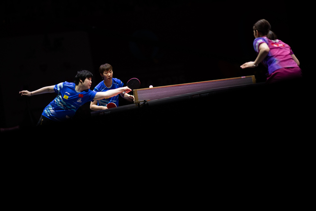 (SP)QATAR-DOHA-TABLE TENNIS-ITTF WORLD CHAMPIONSHIPS FINALS-WOMEN'S DOUBLES-SEMIFINALS