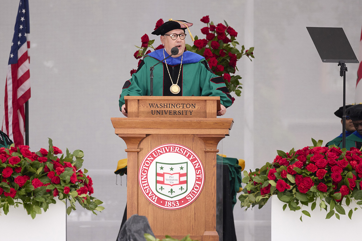 Chancellor Martins message to the Class of&nbsp;2025 - The Source - WashU