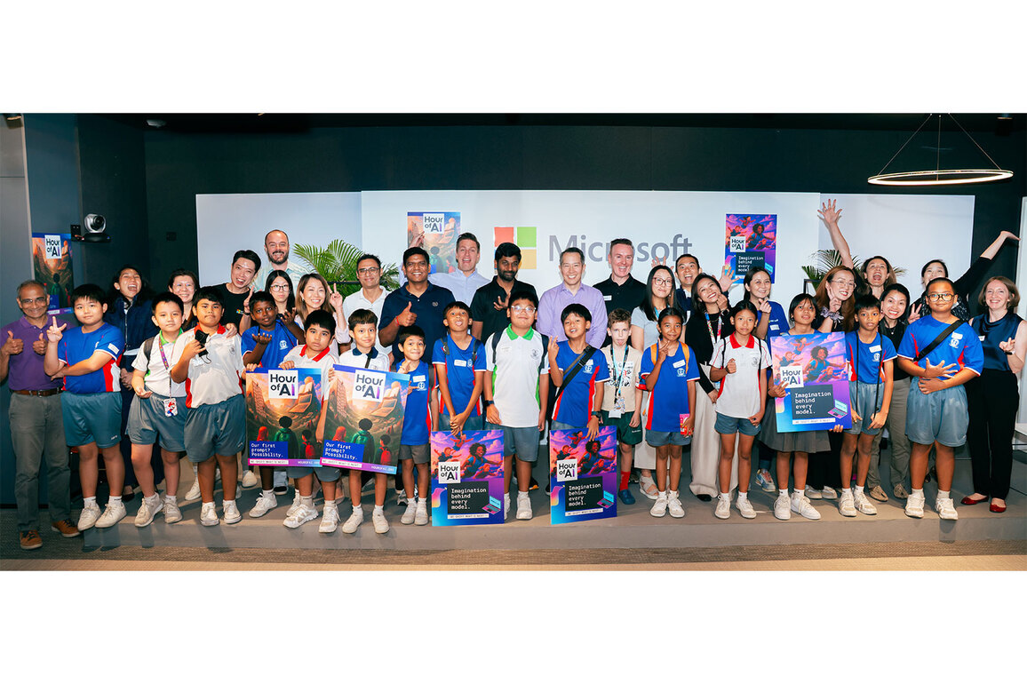 Microsoft Singapore and Enabling Leadership Bring AI Learning to Primary School Students