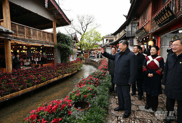 Xi Jinping inspects southwest China's Yunnan Province