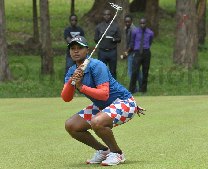 anzanias ddy adina reacts to her putt on hole 11 on day two hoto by ichael subuga