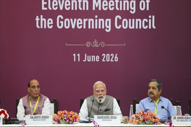 States play vital role in national progress: PM Modi on 11th NITI Aayog Governing Council meet